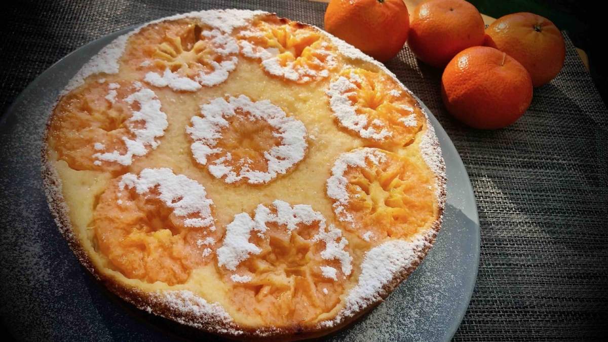 Postre de mandarina. Fuente: (Instagram)