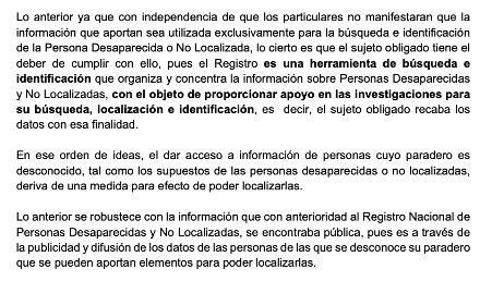 Pie. Fragmento de la resolucio´n del expediente RRA 09082_20 del INAI