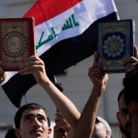 Manifestantes irrumpen en la embajada de Suecia en Irak en protesta por quema de un Corán