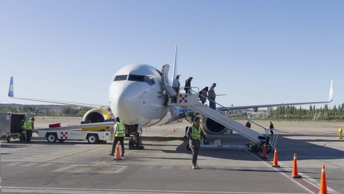 La pista del Aeropuerto de Neuquén. Fuente: (Emiliano Ortiz)