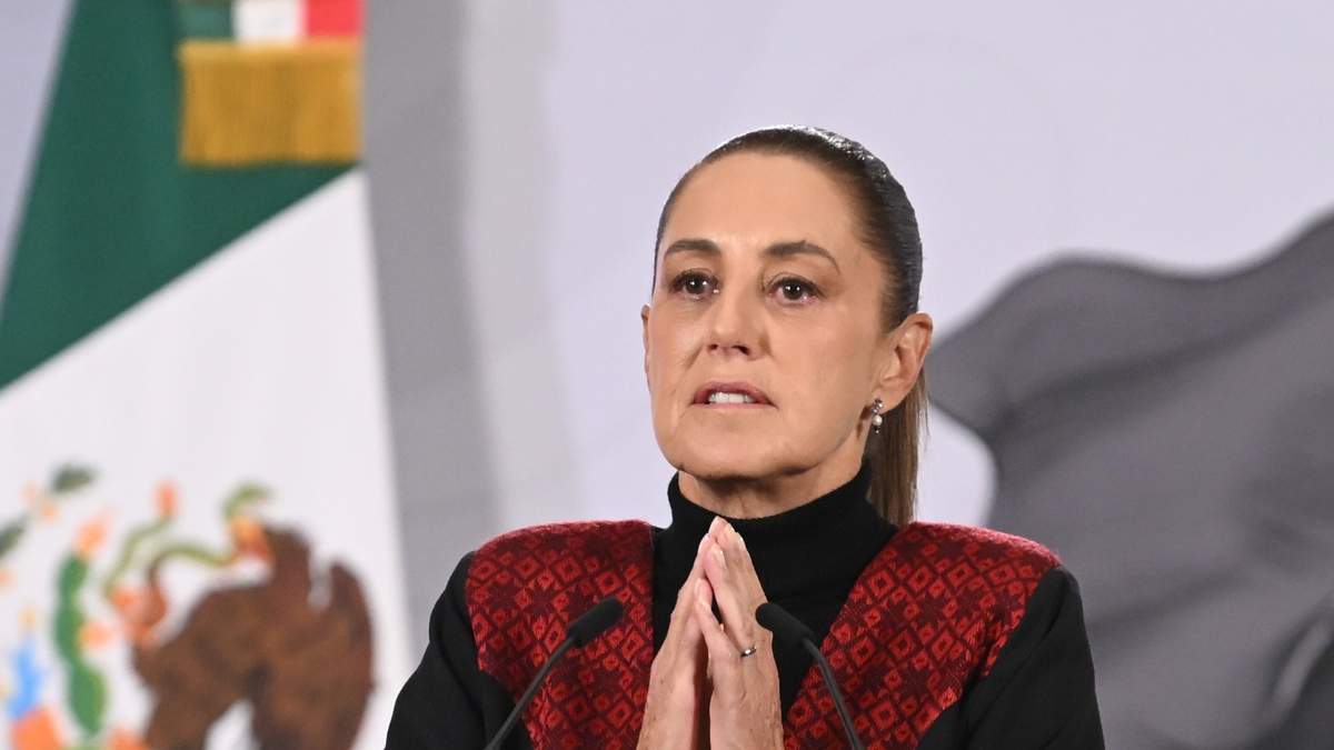La presidenta Claudia Sheinbaum