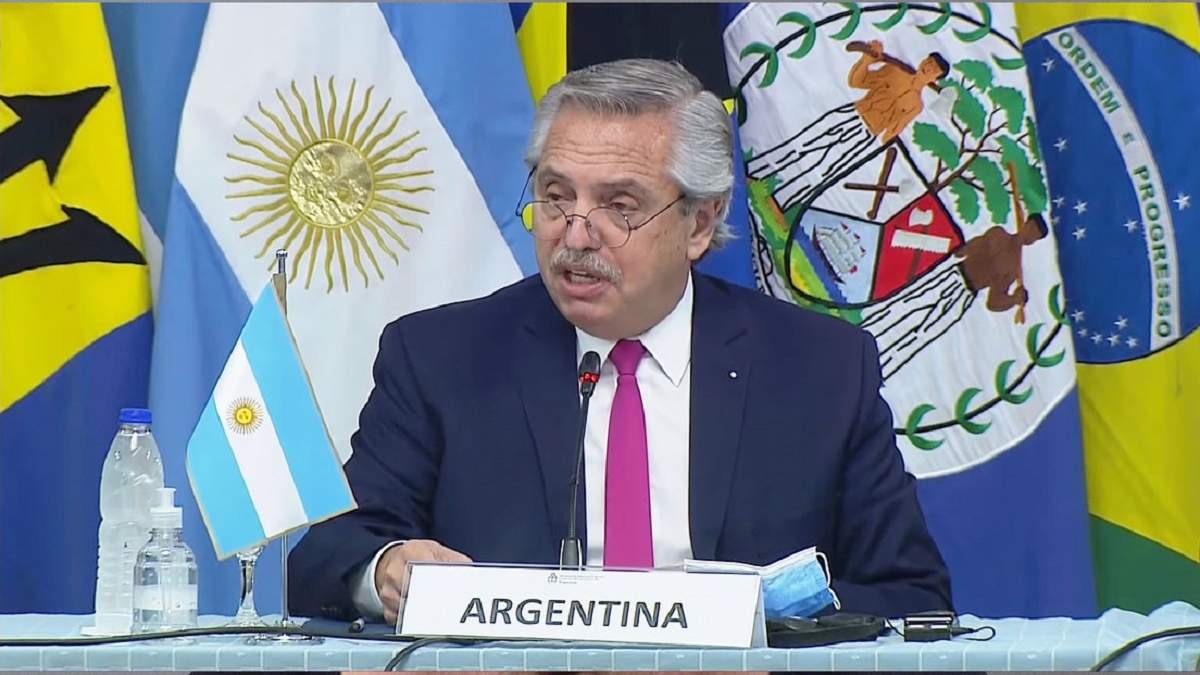Alberto Fernández abrió la cumbre de la Celac en Buenos Aires. Fuente: (Actualidad RT)