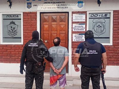 Recapturaron en Neuquén a un fugado de la alcaidía de Zapala