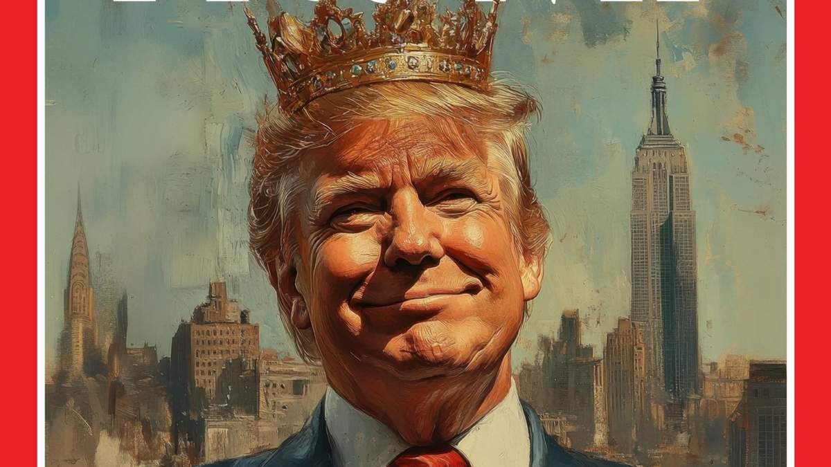 La publicación de la Casa Blanca celebrando la medida propuesta por Donald Trump con la frase "¡Larga vida al rey!"