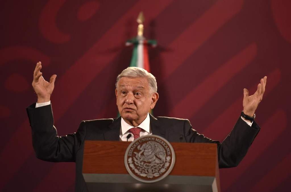 El presidente López Obrador