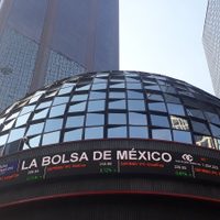 La bolsa de valores de México en números rojos por el coronavirus