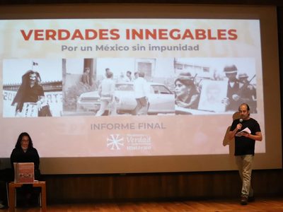 Presentan el informe “Verdades Innegables. Por un México sin impunidad”