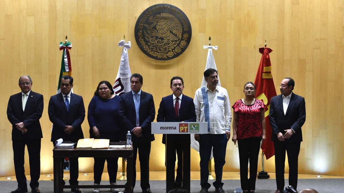 Manuel Rodríguez, Ramiro Robledo, Sergio Gutierrez, Citlali Hernandez Mora, Carlos Puente Salas, Ignacio Mier, Gerardo Fernández Noroña, Aleyda Alavez, Leonel Godoy