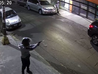 Así fue el ataque a balazos a camioneta de la candidata Alessandra Rojo de la Vega (Video)