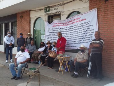 Ejidatarios toman Procuraduría Agraria en Ensenada, denuncian corrupción