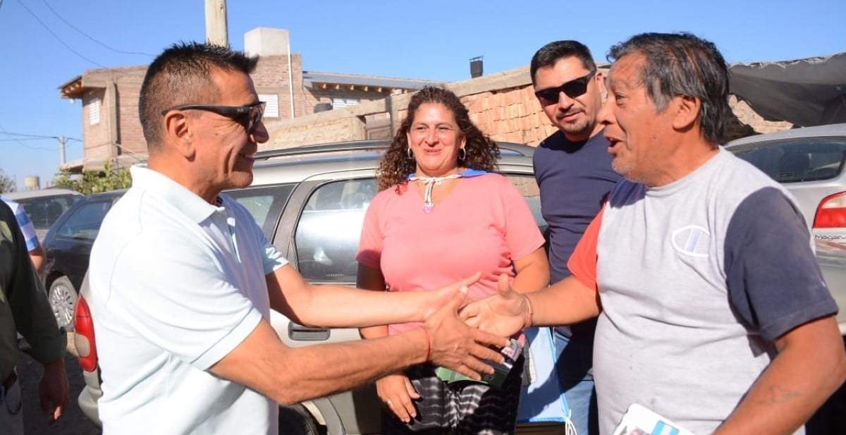 Ramón Rioseco en Zapala. Fuente: (Facebook)