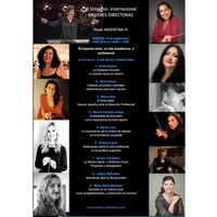 Gina Enríquez en el III encuentro de directoras de orquesta