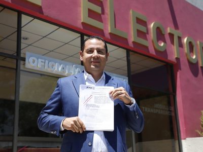PRD demanda al INE que cancele el proceso interno de Morena por “actos anticipados de precampaña”
