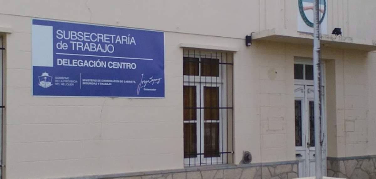Delegación centro oeste de la Subsecretaría de Trabajo. Fuente: (Facebook)