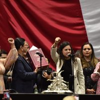 Así fue la entrega del quinto informe de AMLO en el Congreso y el discurso de Alcalde (Video)