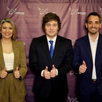 Milei ratificó el apoyo a las candidaturas por La Libertad Avanza de Nadia Márquez y Gastón Riesco