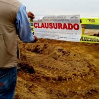 Clausuran dos minas en el Edomex por extraer material pétreo sin autorización