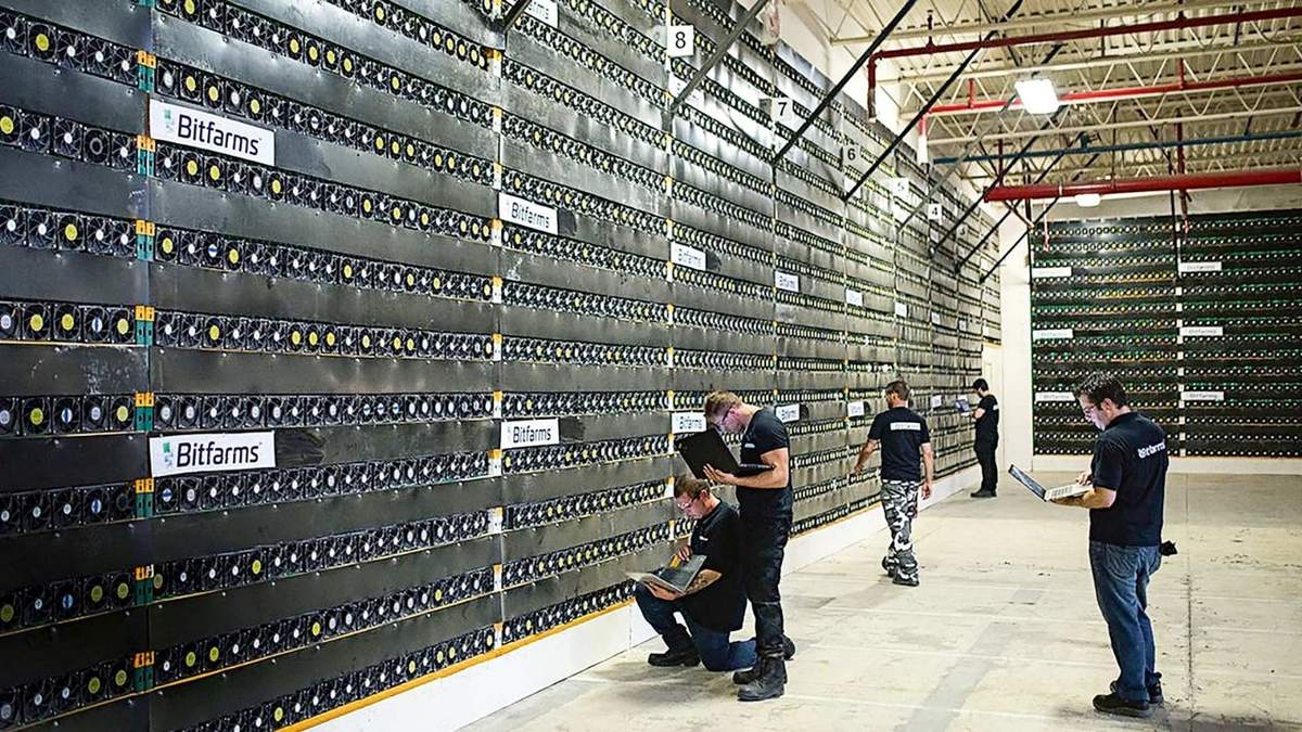 Granja de Criptomonedas. Fuente: (OP Sur)