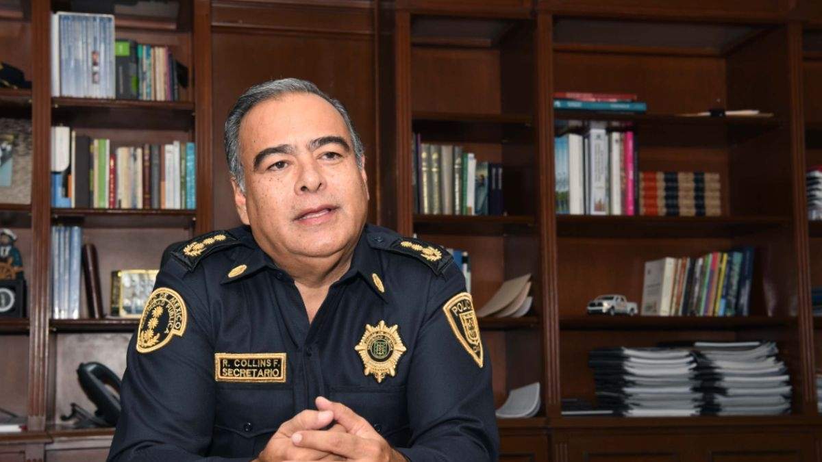 Raymundo Collins, exsecretario de Seguridad Pública de la Ciudad de México