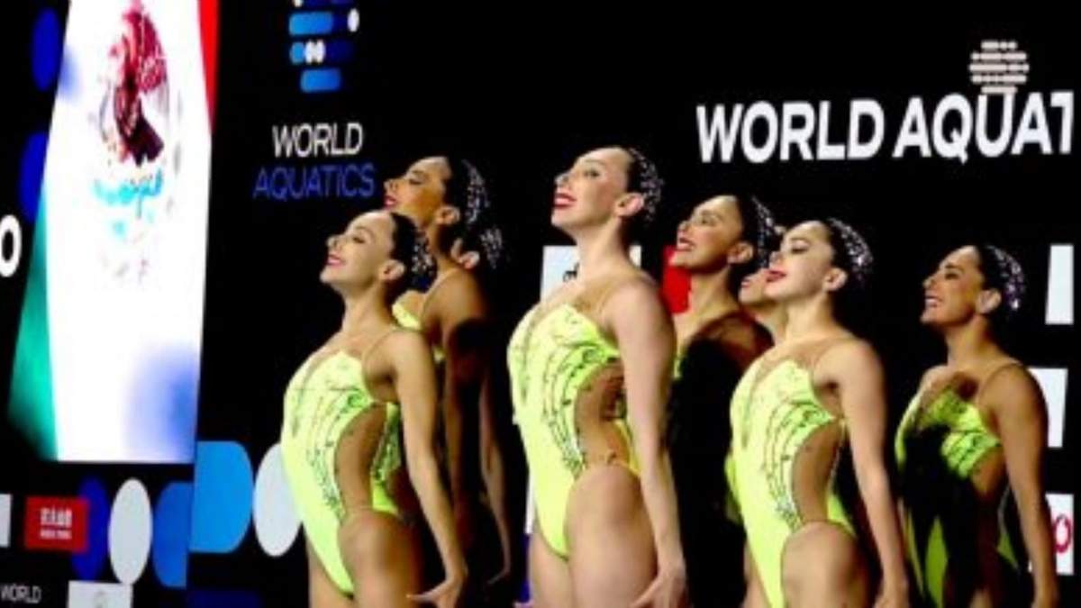 La Selección Mexicana de natación artística consiguió la medalla de oro en la Copa del Mundo