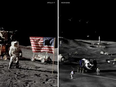 La NASA presentó un plan para una base en la Luna