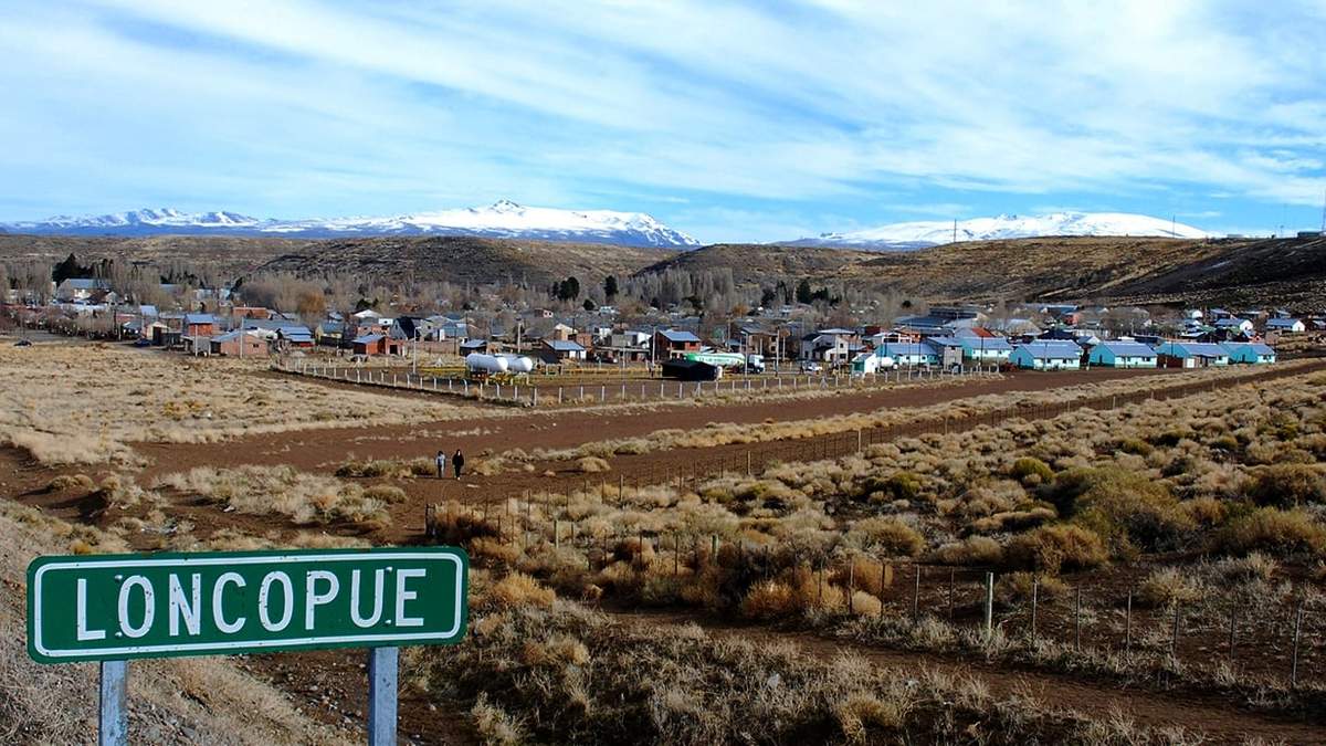 La localidad de Loncopué. Fuente: (Facebook)