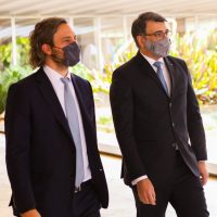 En Brasilia, Santiago Cafiero mantuvo su primera reunión como canciller con su homólogo brasileño