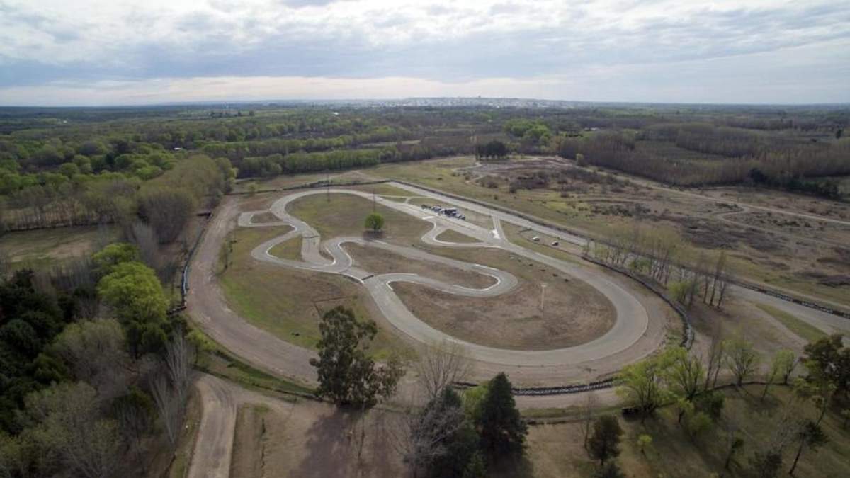 Kartódromo de Isla Jordán. Fuente: (Twitter)