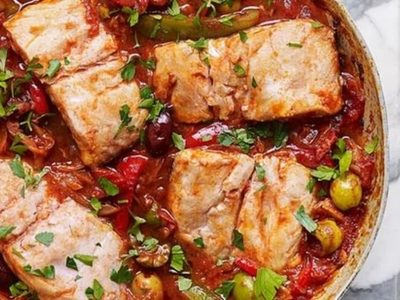 Pescado a la salsa mediterránea: delicioso y súper fácil, una receta gourmet para quedar como un verdadero chef