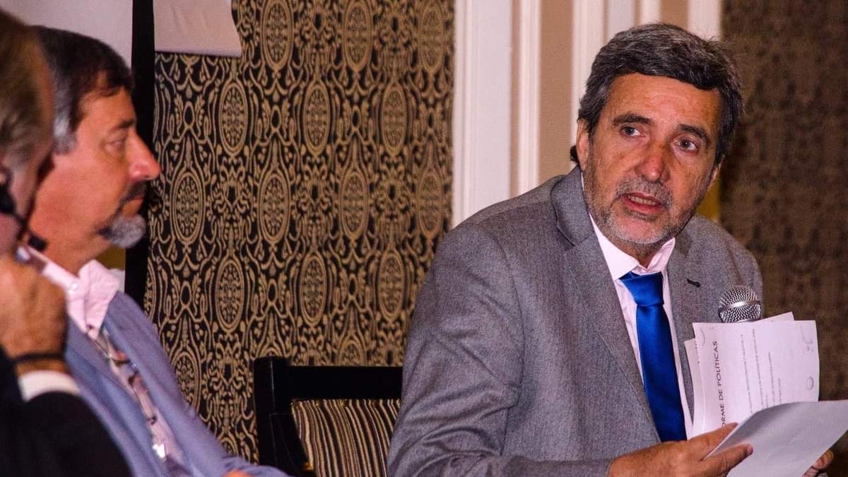 El ministro de Minería de San Juan, Carlos Astudillo. Fuente: (Twitter)