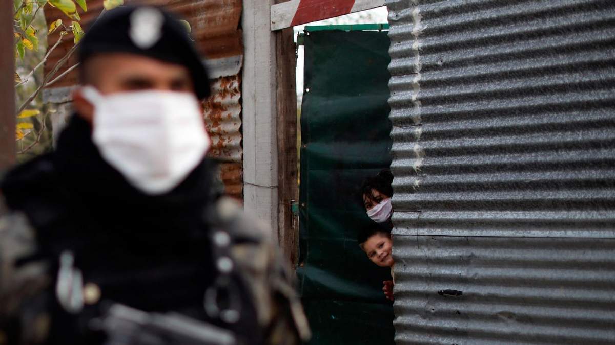 Coronavirus en barrios vulnerables. Fuente: (Twitter)