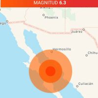 Registran en BCS sismo de 6.3 grados