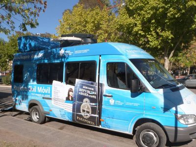 Registro Civil Móvil: continúan las jornadas para realizar el DNI en Zapala