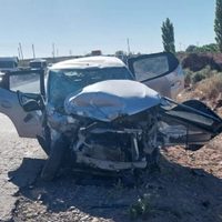 Dos personas heridas en un triple choque en la ruta 7 cerca de Tratayén