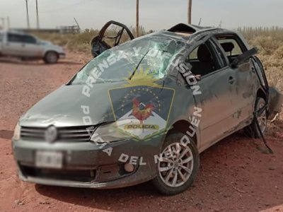 Un hombre murió en un vuelco en la ruta 7 cerca de Añelo