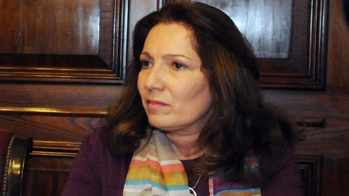 Interventora de la AFI, Cristina Caamaño. Fuente: (Twitter)