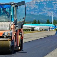 Retomaron la repavimentación del aeropuerto Chapelco mientras avanzan las obras de ampliación