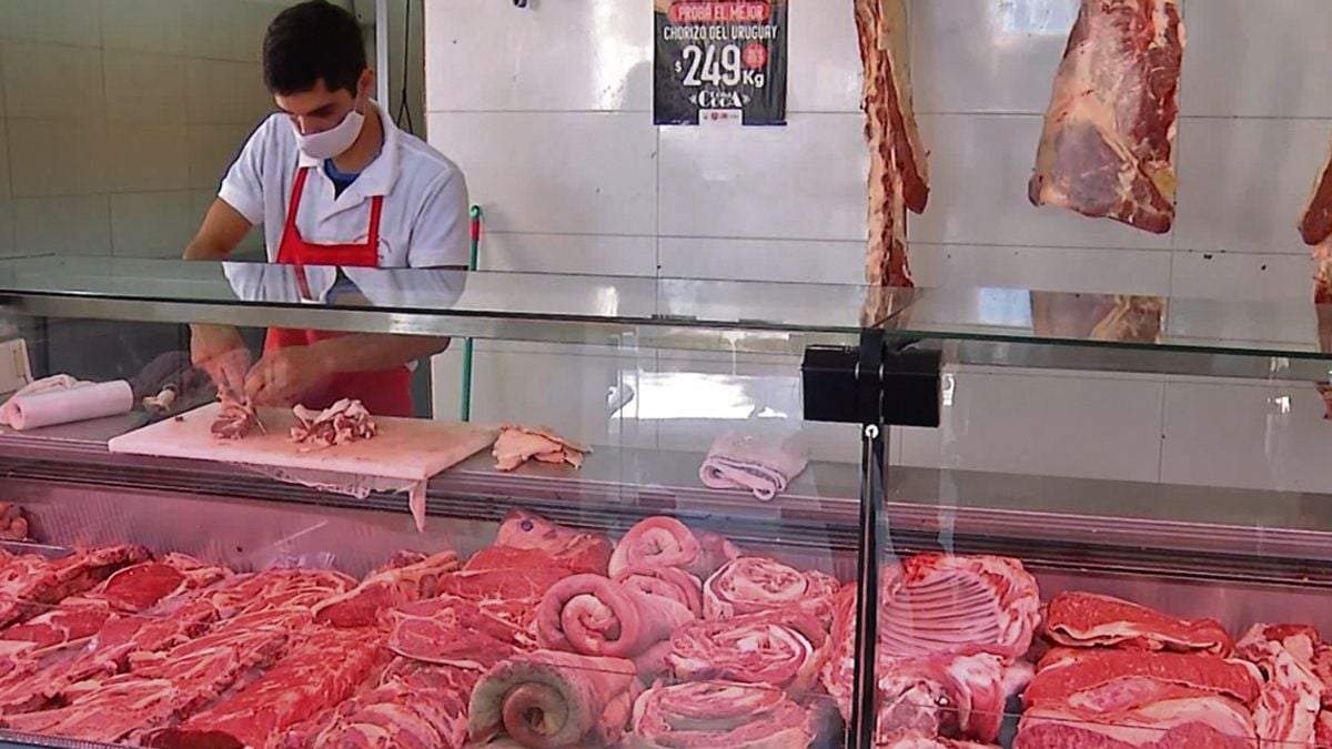 Los precios de ciertos cortes bajan para las fiestas. Fuente: (Twitter)