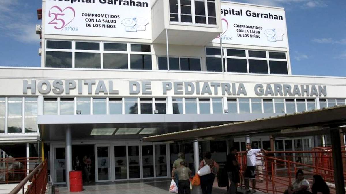 Hospital Garrahan de la Ciudad de Buenos Aires. Fuente: (Twitter)