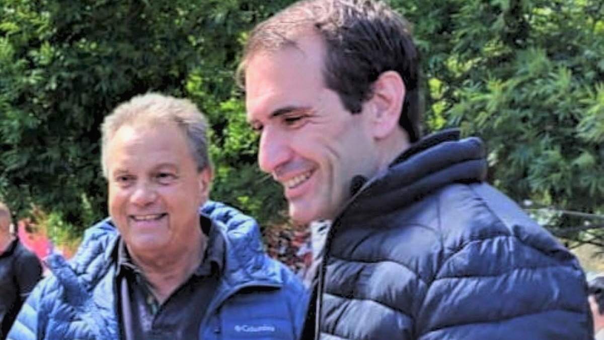 Carlos Eguía y Pablo Cervi, contra el kirchnerismo. Fuente: (Twitter).