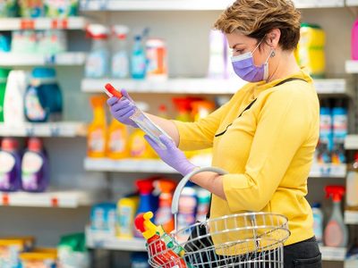 Cómo desinfectar las compras del supermercado