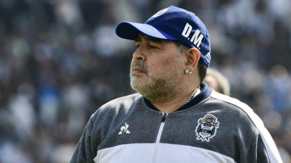 Diego Mardona. Fuente: (Twitter).