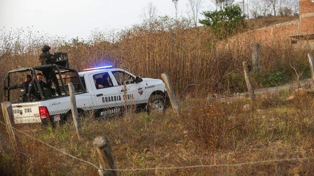 Operativo de seguridad este lunes en Cotija, Michoacán