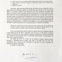 En carta, AMLO insiste al Papa que la iglesia Católica se disculpe por la conquista