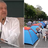 AMLO llama al Frena a plantarse el 'tiempo suficiente” en el centro de la CDMX