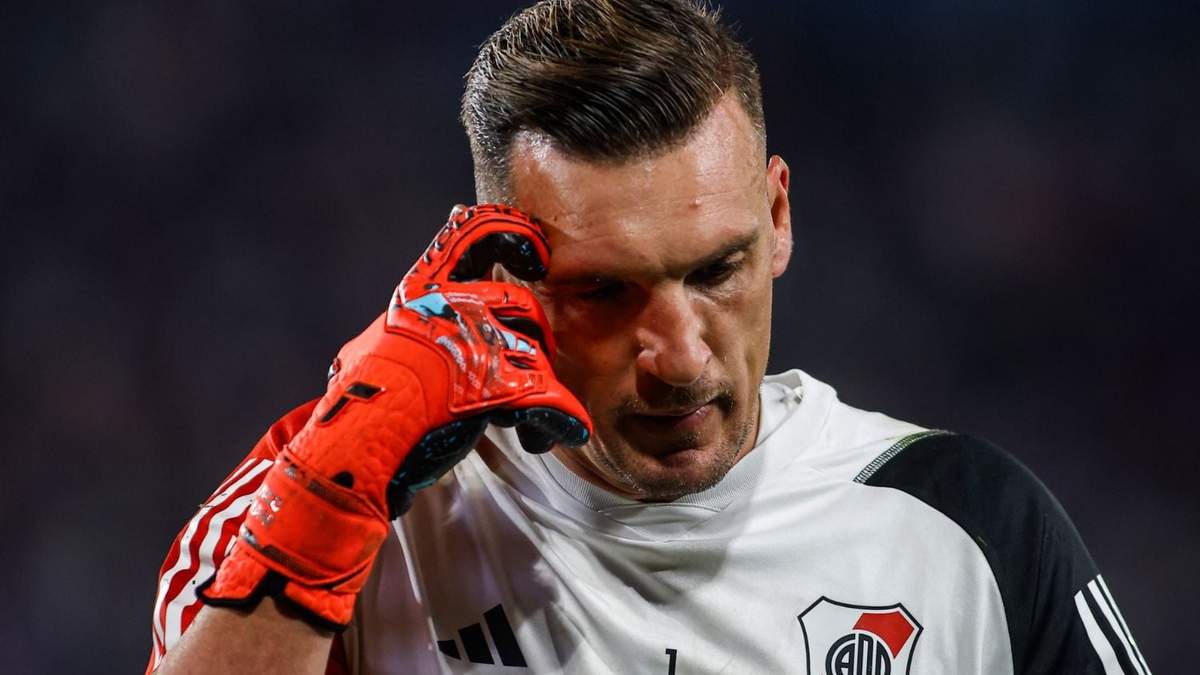 Franco Armani. Fuente: (Twitter)