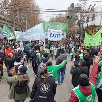 ATE se movilizó en la capital por la inclusión de los sectores excluidos en el CCT general