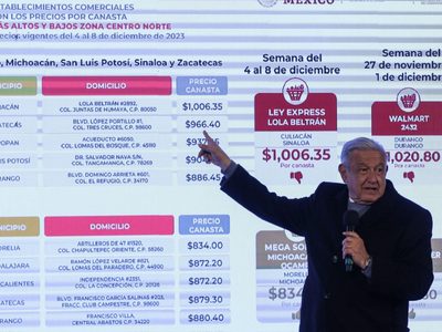 No aumentarán, “en términos reales”, impuestos, tarifas del sector público ni energéticos en 2024: AMLO