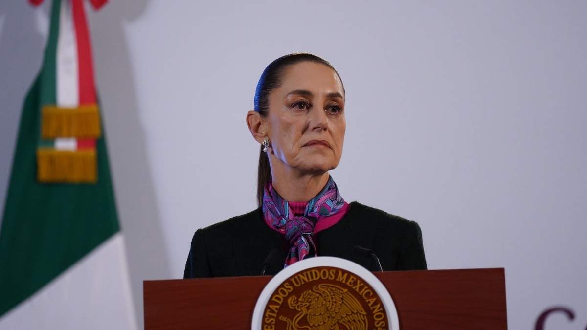 Claudia Sheinbaum en la conferencia de prensa