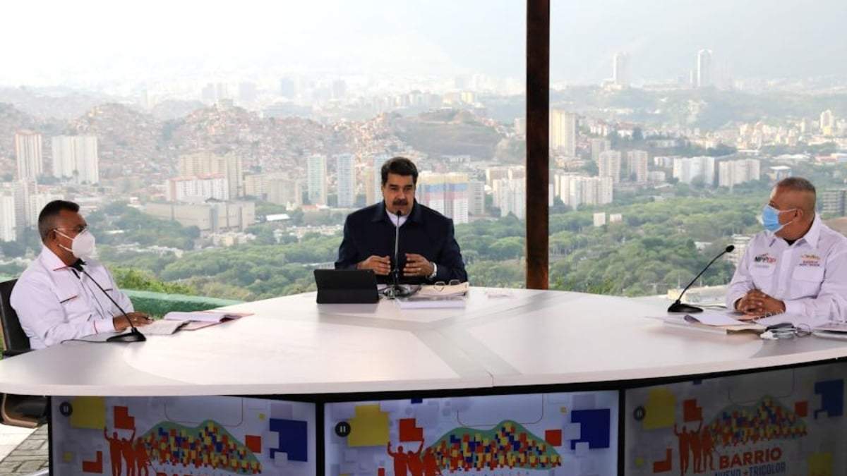 El presidente de Venezuela, Nicolás Maduro